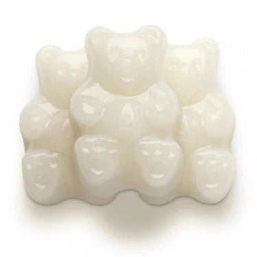 Gummy Bears Strawberry Banana Flavor Unwrapped (4.5 Lbs Per Bag)