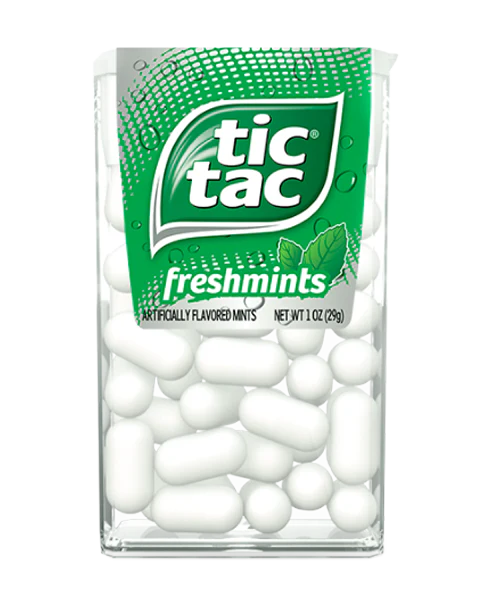 Tic Tac Mints Freshmint 1.7 oz (12 Units Per Box)
